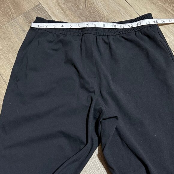 LULULEMON Luxtreme Mid Rise Straight Leg Black Trouser Pants Women's Medium ~EUC - Picture 14 of 16